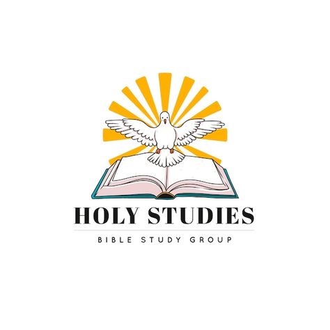 Bible Logo Design, Bible Logo, Study Logo, Bible Museum, Teacher Logo, Reading Bible, Museum Logo, Pentecostal Church, Bible Study Group