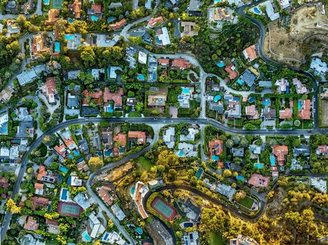 4 | These Beautiful Aerial Photos Of L.A. Show What Income Inequality Looks Like From Above | Co.Exist | ideas + impact City Top View, City Grid, Urban Design Graphics, Income Inequality, View Photography, Background Reference, Cities Skylines, Air Photo, Modern Architecture Building