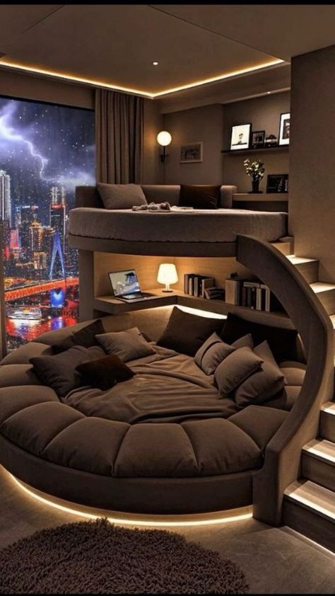 Amazing Bedroom Designs, Cool Room Designs, Dream Bedroom Inspiration, Small Room Design, Dream House Rooms, Design Your Dream House, Dream Rooms, Dream House Decor, Small House Design