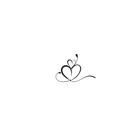 Design my wife's first tattoo - simple, clean family hearts/logo | Tattoo contest | 99designs Tattoo Nick, Atom Tattoo, Fear Tattoo, Simple Heart Tattoos, Side Wrist Tattoos, Tiny Heart Tattoos, Club Tattoo, Ribcage Tattoo, Clock Tattoo Design