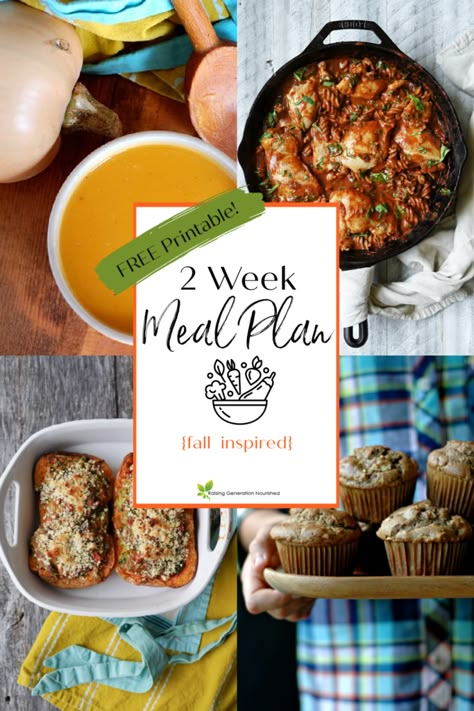 Raising Generation Nourished Traditional Cooking School, Nourishing Fall Meals, Nourishing Traditions Recipes Dinners, Wapf Meal Plan, Weston Price Meal Plan, Ancestral Meal Plan, Weston A Price Recipes Nourishing Traditions, Fall Weekly Meal Plan, Nourishing Traditions Meal Plan