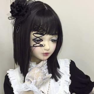 Lolíta Doll, Doll Pfp, Dolls Aesthetic, Goth Dolls, Doll Aesthetic, Scary Dolls, Gothic Dolls, Living Dolls, Creepy Dolls