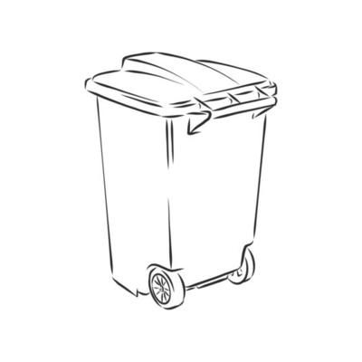 trash can vector sketch 11094955 Vector Art at Vecteezy Garbage Can Drawing, Trash Can Drawing, Garbage Containers, Vector Sketch, Landscape Art Painting, Sticker Ideas, Garbage Can, Recycling Bins, Drawing Tips