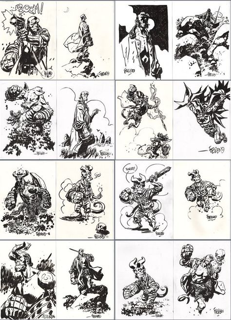 Fegredo sketch feast Duncan Fegredo, Art Print Ideas, Books Inspiration, Mike Mignola, Illustration Comic, Sketch Books, Print Ideas, Book Inspiration, Artist Inspiration