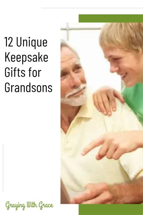 Choosing gifts for kids today can be frustrating and confusing. This is especially true for sentimental gifts. Here are the best keepsake gifts for grandsons that they will actually want to keep forever. Birthday Tree, Grandparenting, Grandson Birthday, Keepsake Gifts, Grandson Gift, Forever Gifts, Keepsake Books, Congratulations Gift, The Giver