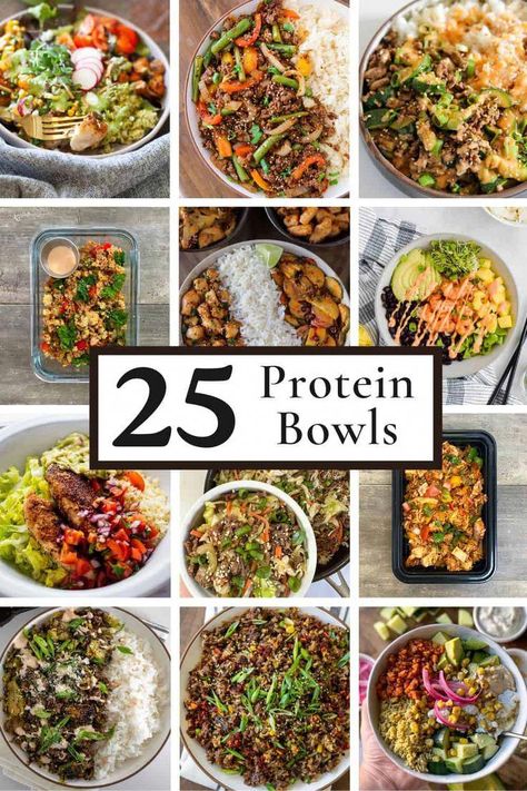 #BestDietPlanToLoseWeightFast Protein Bowl Recipes, Protein Vegan Meals, High Protein Vegan Meals, Macro Friendly Food, Mason Woodruff, Protein Dinner Recipes, Power Bowl Recipe, Protein Bowl, High Protein Dinner