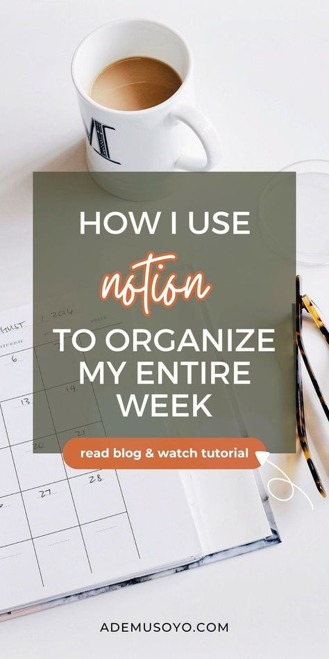 Get pro-level insights into my Notion weekly planning routine in this post. Discover the best tips, and methods for an organized and efficient week. Start planning like a pro today by reading this post. For more notion tips, hacks and template ideas, visit ademusoyo.com. Notion Tutorial, Notion Weekly, Plan My Week, Notion Tips, Simple Weekly Planner, Plan Your Life, Planning Routine, Digital Organization, Time Management Strategies