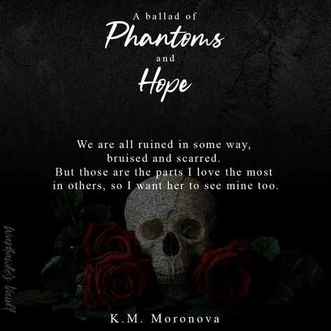 Review: A Ballad of Phantoms and Hope by K.M. Moronova | Warhawke's Vault Book Blog A Ballad Of Phantoms And Hope, Soul Meaning, Dark Fiction, Archive Books, Lost Soul, Slow Burn, Paranormal Romance, Blog Website, To Read