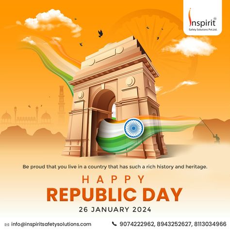 Freedom in our minds, pride in our hearts. Happy 75th Republic Day! . . . #RepublicDay #India #republicdayindia #RepublicDay2024 #HappyRepublicDay #Indian #january26 #indianarmy #75threpublicday #INSPIRIT Republic Day India, Happy Republic Day, Indian Army, Republic Day, India, Graphic Design, History, Quick Saves, Design