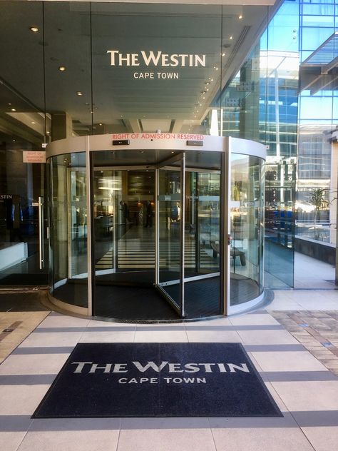 Entrance of The Westin Cape Town - the hotel is ideally located at the entrance of the historical city and a short walk from the Waterfront - Where to stay in Cape Town - Hotel in Cape Town Westin Hotel, Cape Town Hotels, Best Buffet, Cape Town South Africa, Hotel Lobby, Africa Travel, Sky Aesthetic, Cape Town, Luxury Life