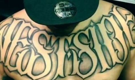 west side tattoo West Side Tattoo Lettering, Westside Tattoo Lettering, West Side Tattoo Ideas, Westside Tattoo Design, Selfish Tattoos, West Side Tattoo, East Side Tattoo, Westside Tattoo, Chest Tattoo Lettering