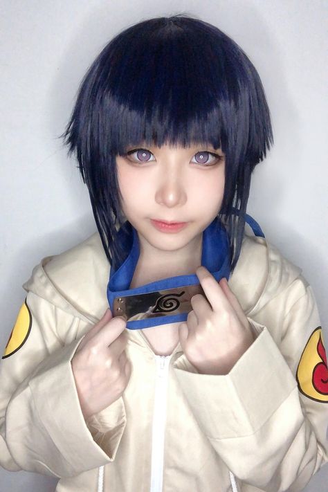 Hinata Hyuga Cosplay, Anime Haircut, Hinata Cosplay, Naruto Cosplay, Hinata Hyuga, Cosplay Anime, Photo Book, Short Hair, Cool Girl