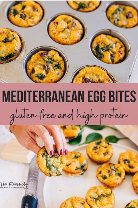 Healthy High Protein Breakfast, Bars Healthy, Mediterranean Breakfast, Delicious Meal Prep, Egg Bites Recipe, Summer Eats, Dairy Free Breakfasts, Veggie Tales, Dairy Free Eggs