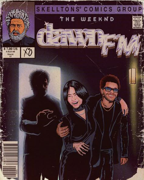 SKELLTONS on Instagram: "series: Dawn Fm Comic book covers Track 7 - out of time @theweeknd" Out Of Time The Weeknd, Weekend Aesthetic, The Weeknd Albums, Dawn Fm, Starboy The Weeknd, Holmes Movie, Jordan Logo Wallpaper, The Weeknd Poster, Abel The Weeknd