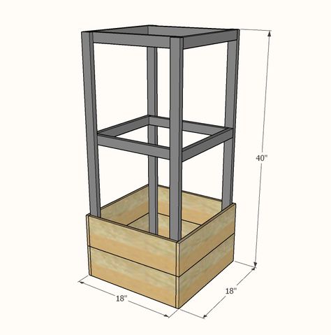 Tomato Planters Diy, Diy Tomato Planter, Wooden Garden Edging, Pallet Planter Diy, Tomato Planter, Indoor Vegetables, Diy Garden Fence, Diy Garden Trellis, Wood Projects Plans