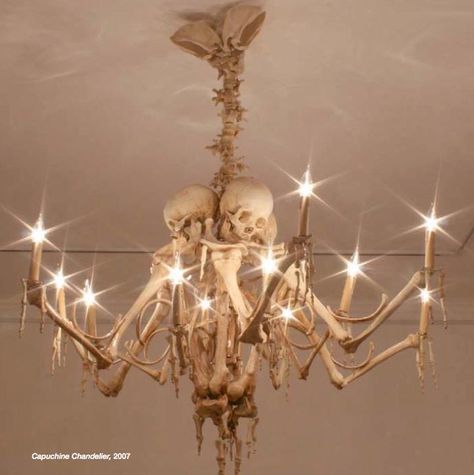 Skull chandelier Goth Home, Goth Home Decor, Goth Decor, Arte Inspo, Gothic Decor, Gothic Home Decor, Gothic House, The Ceiling, Dream Room