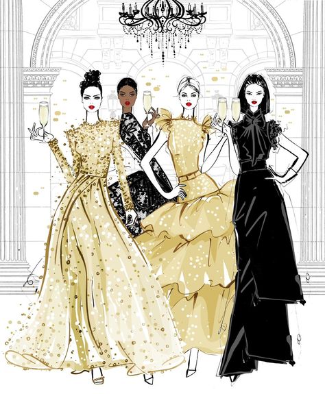 Megan Hess Illustration, Kerrie Hess, Megan Hess, Fashion Design Sketch, Fashion Artwork, Fashion Illustration Sketches Dresses, Sketches Dresses, Fashion Illustration Sketches, Illustration Fashion Design