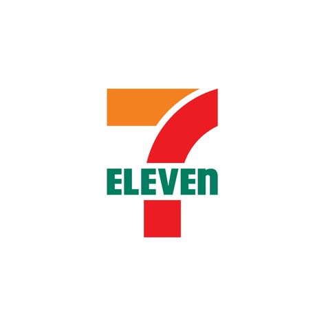 7 Eleven Logo, 7 11 Logo, Single Letter Logo, Parking App, 11 Birthday, Seven Eleven, 7 Logo, 7 Continents, Logo Real