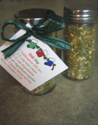 Homemade Dry Mixes, Dill Dip, Homemade Dips, Homemade Spice Mix, Homemade Food Gifts, Mason Jar Meals, Gift Jar, Christmas Food Gifts, Pint Jars