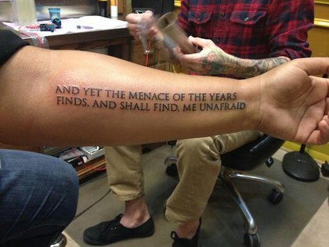 Invictus Poem Tattoo, Menace To Society Tattoo, Poem Invictus, Invictus Tattoo, Society Tattoo, Rugby Tattoo, Invictus Poem, Poem Tattoo, Menace To Society