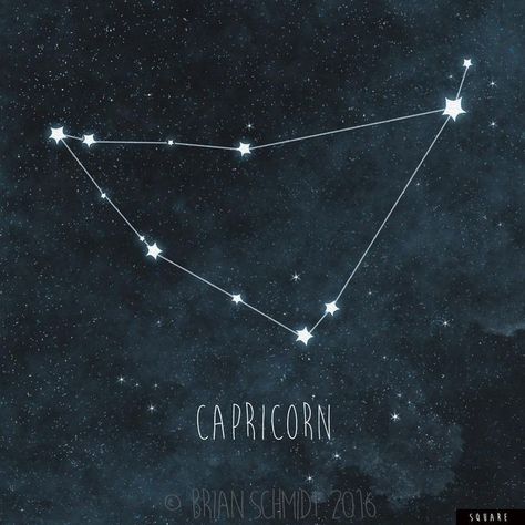 Constellation Capricorn, Capricorn Constellation, Night Sky, Zodiac Sign, Starry Night, Stars