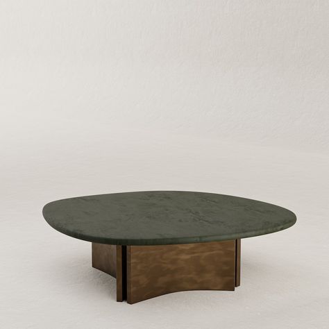 Concept coffee table 2.1 Dark Green Dark Green Coffee Table, Green Coffee Tables, Pedestal Side Table, Outdoor Armchair, Boutique Collection, Table Centers, Table 2, Bookcase Storage, Vanity Table