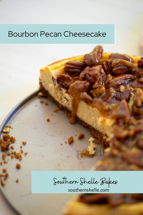 Bourbon Pecan Cheesecake Recipes, Bourbon Caramel Cheesecake, Maple Bacon Bourbon Cheesecake, Bourbon Pecan Pumpkin Pie, Bourbon Pecan Pie Cheesecake, Bourbon Cream Cheesecake, Bourbon Cream Dessert Recipes, Kentucky Derby Cheesecake, Maple Bourbon Cheesecake