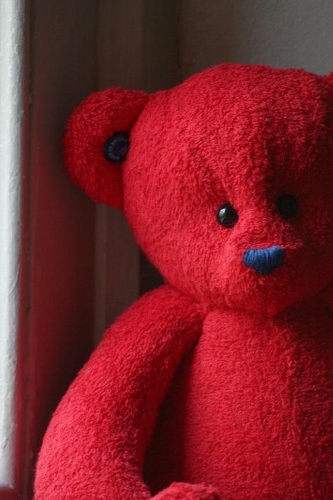 Red Teddy Bear, I See Red, Red Cottage, Simply Red, Red Aesthetic, Wearing Red, Shades Of Red, Red Hot, Rainbow Colors