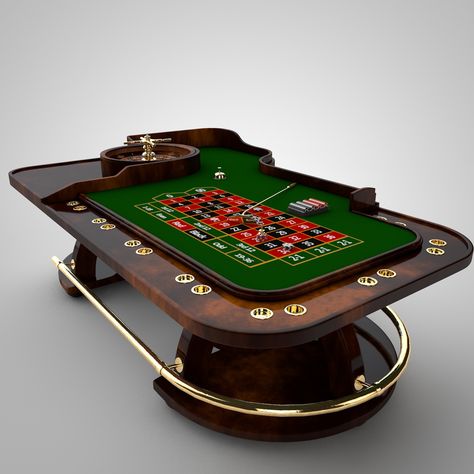 Library Rooms, Spin And Win, Roulette Table, Casino Roulette, Casino Party Decorations, Library Room, Casino Night Party, Casino Royale, 3d Object