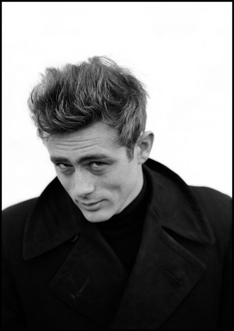 James Dean, New York City, 1955. - The Cut James Dean Haircut, Dennis Stock, Jim Stark, James Dean Photos, Pier Paolo Pasolini, Jimmy Dean, East Of Eden, James Dean, Magnum Photos