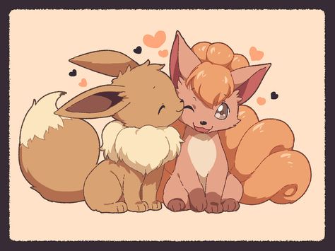 Eevee & Vulpix Pokemon Game, Best Rpg, Pokemon Tattoo, Pokemon Eeveelutions, Cute Pokemon Pictures, Pokémon Master, Cute Pokemon Wallpaper, Pokemon Teams, Pokemon Drawings