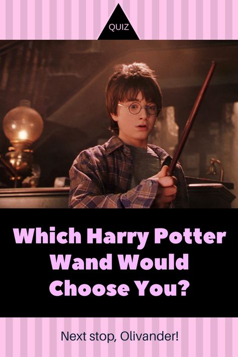 Ollivander once said that the wand chooses the wizard, but if you had a choice, which wand would you choose? What kind of wood is destined to make your most powerful weapon? Take this quiz to find out! Which One Would You Choose, Harry Potter Wand Quiz, Harry Potter Wands, Harry Potter Fun Facts, Harry Potter Trivia Quiz, Hogwarts Sorting Quiz, Harry Potter House Quiz, Harry Potter Quotes Funny, Harry Potter Sorting