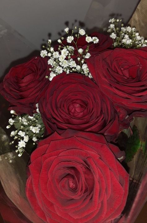 Rosé Snapchat, Dark Red Roses, Luxury Flower Bouquets, Bridal Jewelry Vintage, Aesthetic Roses, Red Rose Bouquet, Love Animation Wallpaper, Rose Pictures, Flower Therapy