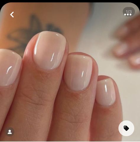 Natural Nails Manicure, Nails Trend, Milky Nails, Subtle Nails, Pedicure Designs, Gel Nails Diy, Polish Ideas, Wedding Nail, Nail Stuff