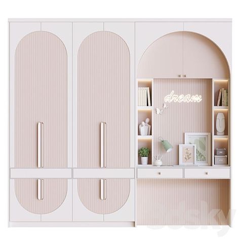 Kids Room Wardrobe Design, Baby Room Design Modern, Room Wardrobe Design, Modern Girls Rooms, Modern Kids Room Design, Baby Room Closet, Girls Room Design, Room Design Modern, Kids Room Interior Design