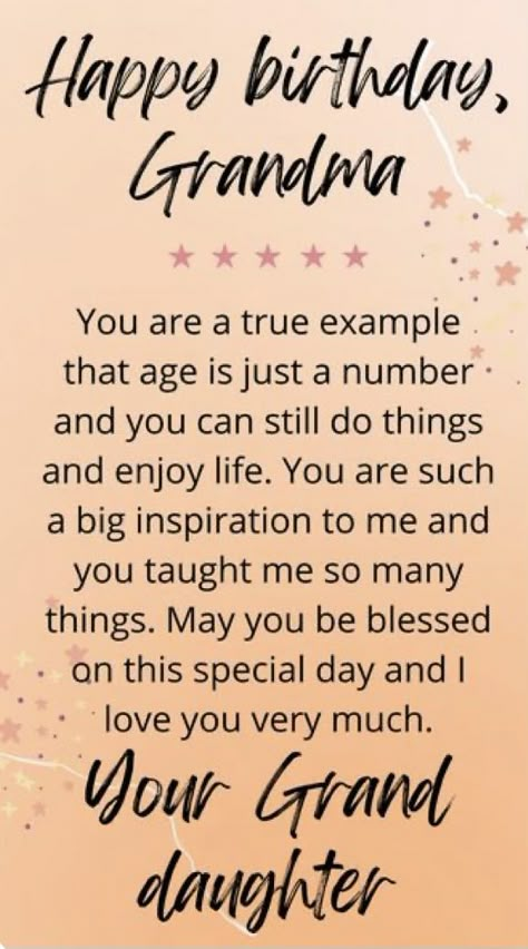 Granny Birthday Quotes, Poems For Grandma Birthday, Happy Birthday Granny Quotes, Birthday Sayings For Grandma, Happy Birthday Wishes Grandma, Happy Birthday For Grandma, Grandmother Birthday Wishes, Happy Birthday Card For Grandma, Birthday Message For Grandmother