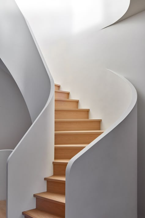 The Spiral Staircase Is Getting a New Twist - WSJ Staircase Spiral, Spiral Stairs Design, Stair Ideas, Spiral Staircases, Bali House, Spiral Stairs, The Spiral, Spiral Staircase, Spiral Design