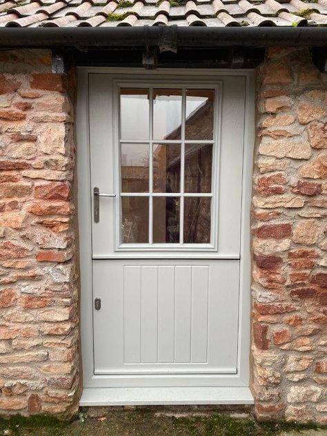 Stable Doors in Cheddar & Somerset | Majestic Designs Stable Door With Window, Composite Stable Door, Stable Doors, Tilt And Turn Windows, Backyard Walkway, Dog Room, Glazed Glass, Stable Door, Modern Properties