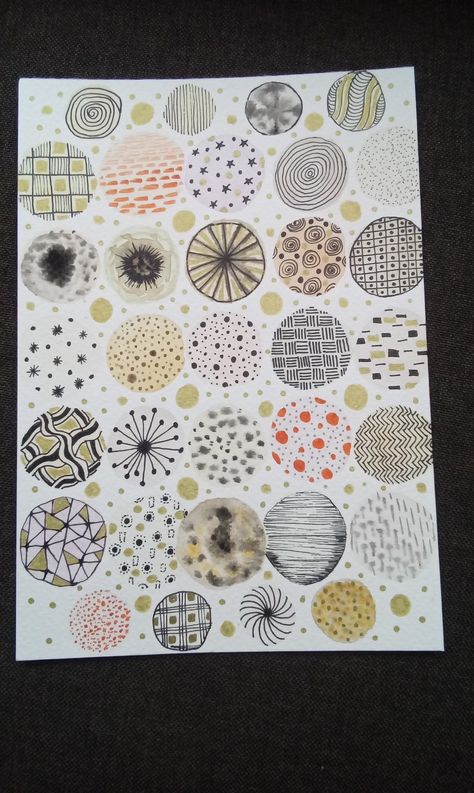 Random watercolours and doodles idea #flowers #doodles #idea #arts #round Bubble Doodles Circles, Bubble Doodles, Flowers Doodles, Colorful Doodles, Grid Journal, Grid Journals, Art Idea, Zen Doodle, Mark Making