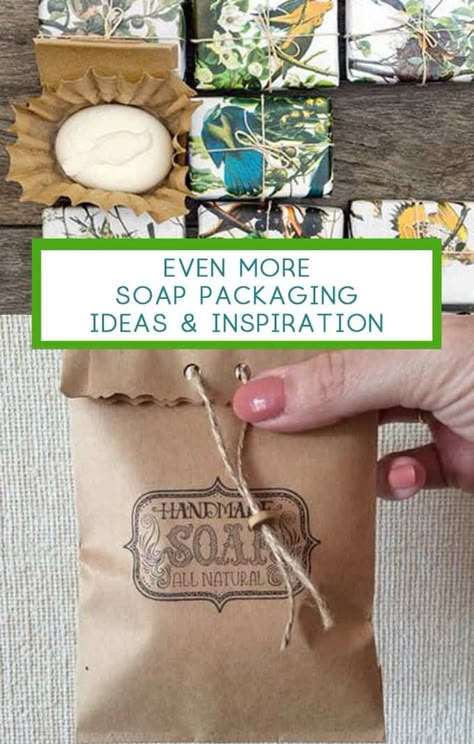 Bundle Packaging Ideas, Diy Soap On A Rope, Wrapping Soap, Bundle Packaging, Soap Packaging Diy, Soap Wrapping, Ideas For Packaging, Product Packaging Ideas, Packaging Soap