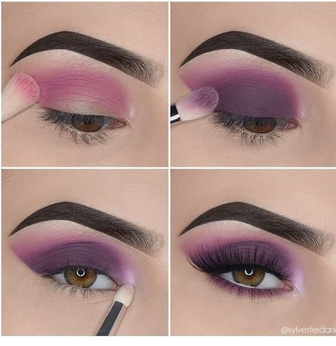 Makeup Lila, Teen Tips, Makeup 2023, Eye Makeup Images, Makeup Pictorial, Bridal Eye Makeup, Purple Eye Makeup, Eye Makeup Techniques, Makeup For Hazel Eyes