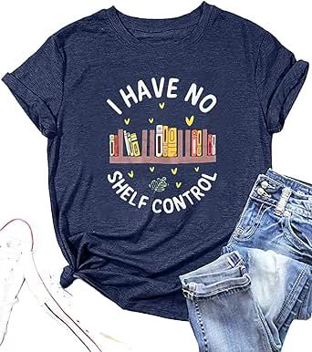 No Shelf Control, Bookworm Shirt, Gifts For Librarians, Reading Shirts, Book Shirts, Plus Size Kleidung, Plus Size Casual, Book Lover, Teacher Shirts