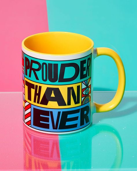 Pride Products, Mug Graphic Design, Creative Mug, Mug Merchandise Design, Merchandise Ideas Products, Lgbtq Design, Mug Design Ideas, Merchandise Ideas, Corporate Mug Design Branding