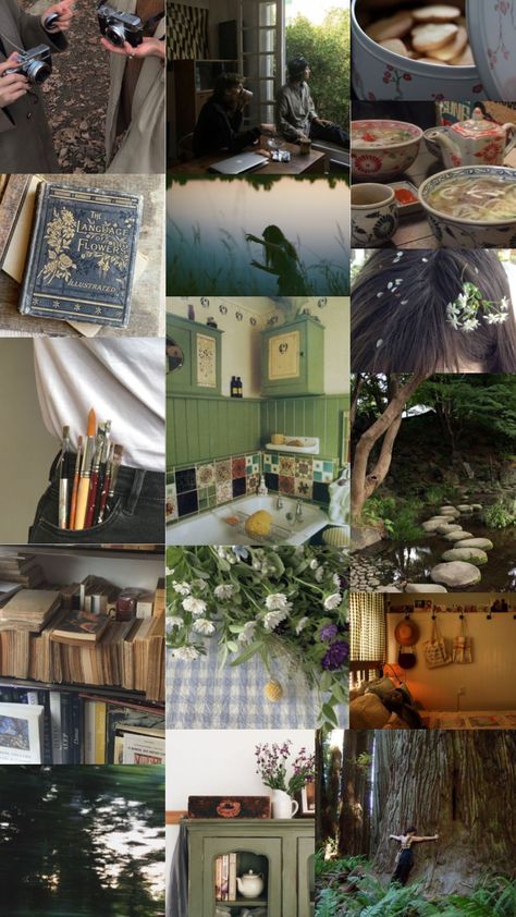 #offgrid #ghiblicore #lifecore Ghiblicore Aesthetic, Ghibli Core, Picture Collages, Whimsical Cottagecore, Japan Aesthetic, Witch House, Rustic Living, Dream House Interior, Pretty Stuff