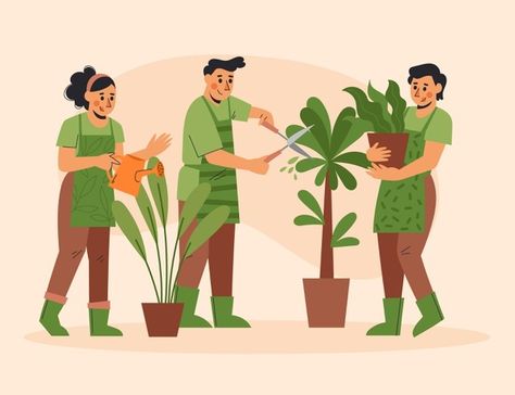 Taking Care Of Plants, Plant Posters, Grass Silhouette, Lawn Care Business Cards, Autumn Leaves Background, Lawn Care Business, Princess Fashion, Disney Princess Fashion, Hanako Kun