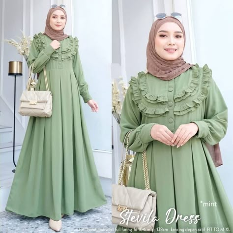 Kumpulan gambar tentang Foto Gamis Terbaru, klik untuk melihat koleksi gambar lain di KibrisPDR Islamic Fashion Dresses, Moslem Fashion, Model Gamis, Dress Gamis, Muslimah Dress, Mode Abaya, Dress Muslim, Muslim Fashion Dress, Abaya Designs