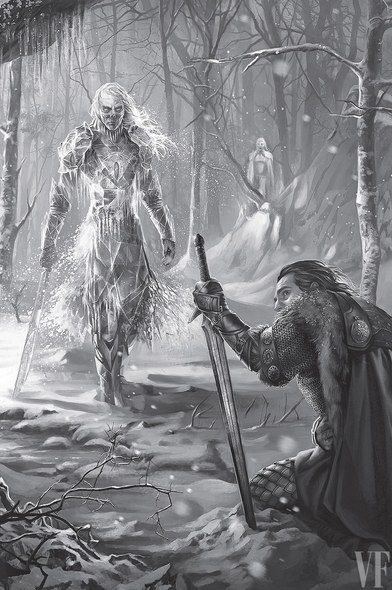 Ten exclusive images and behind-the-scenes stories from the illustrated volume of A Song of Ice and Fire. Barristan Selmy, Game Of Thrones Illustrations, Walker Wallpaper, The Winds Of Winter, Game Of Thrones Books, Game Of Thrones Artwork, Fire Book, White Walker, Song Of Ice And Fire