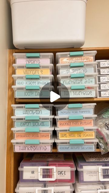 That Teacher Taylor on Instagram: "Some of my favorite bins you can now find in @reallygoodstuff! I love these for storing math centers and monthly copies. Are you a digital copy person or hard copy master person? To be honest, I loose my masters so I mostly do digital where I can but wish I could be better with it! 💁🏽‍♀️" Turn In Bins Classroom Organization, Teacher Toolbox, To Be Honest, Classroom Organization, Be Better, Be Honest, Math Centers, Storage Bins, Kindergarten