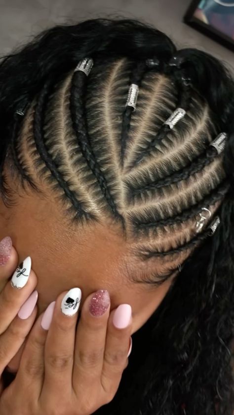 2. Fashion: #fashion, #style, #outfitinspiration, #beauty Curly Braided Hairstyles, Cute Prom Hairstyles, Cornrows Styles, Quick Natural Hair Styles, Beach Hairstyles For Long Hair, Braids Hairstyles Pictures, Girls Natural Hairstyles, Super Short Hair, Twist Braid Hairstyles