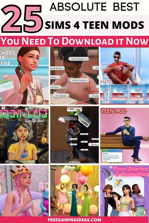 sims 4 teenager mods Sims 4 Twin Mod, Sims 4 Cc Drama Mod, Sims 4 Life Drama Mod, Sims Jobs, Sims 4 Pre Teen Mods, Sims 4 Expansion Packs Free Download, Sims 4 Cc Pre Teen Mod, The Sims 4 Aspirations, Sims 4 Teenage Mods